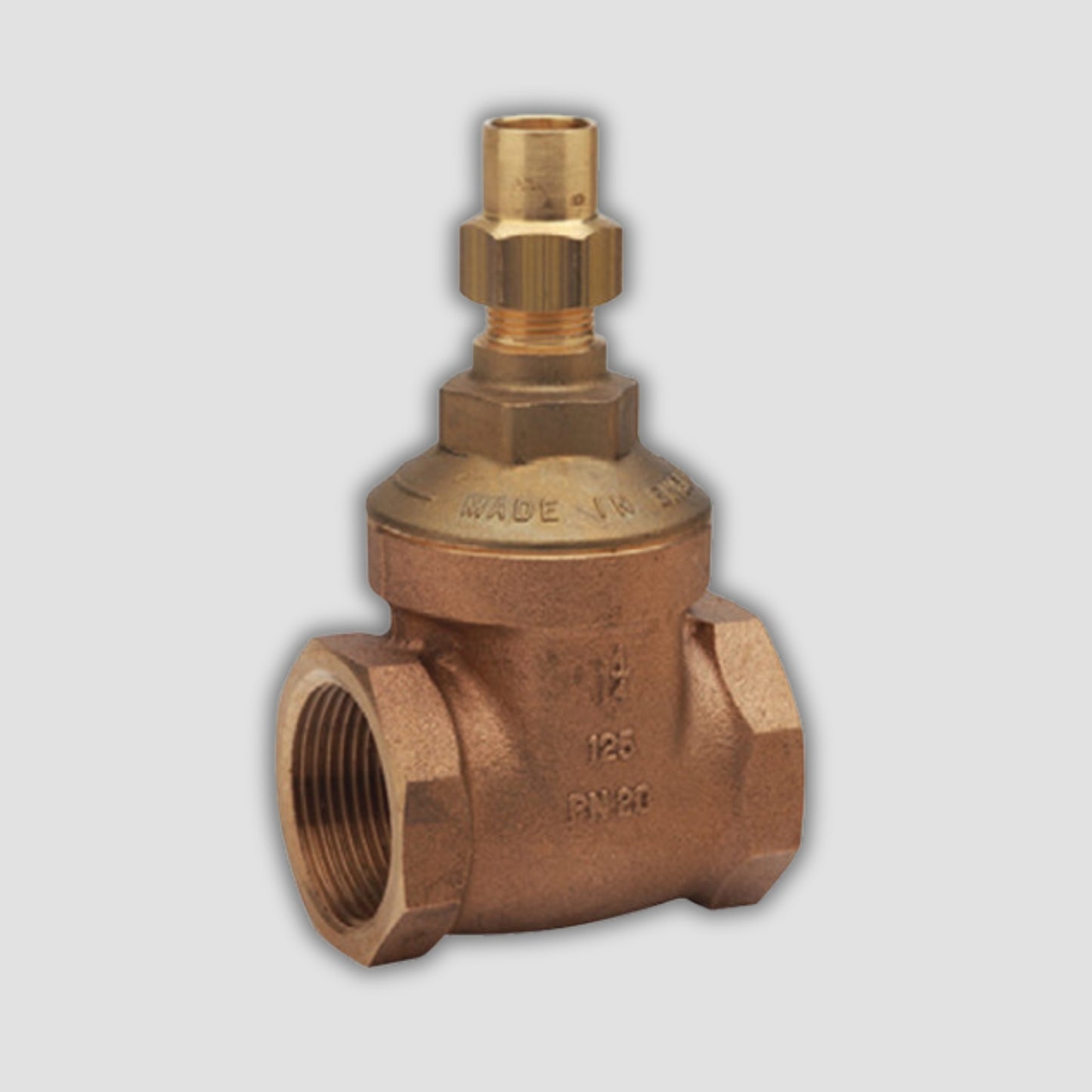 Bronze Lockshield Gate Valve – PN20 Rated