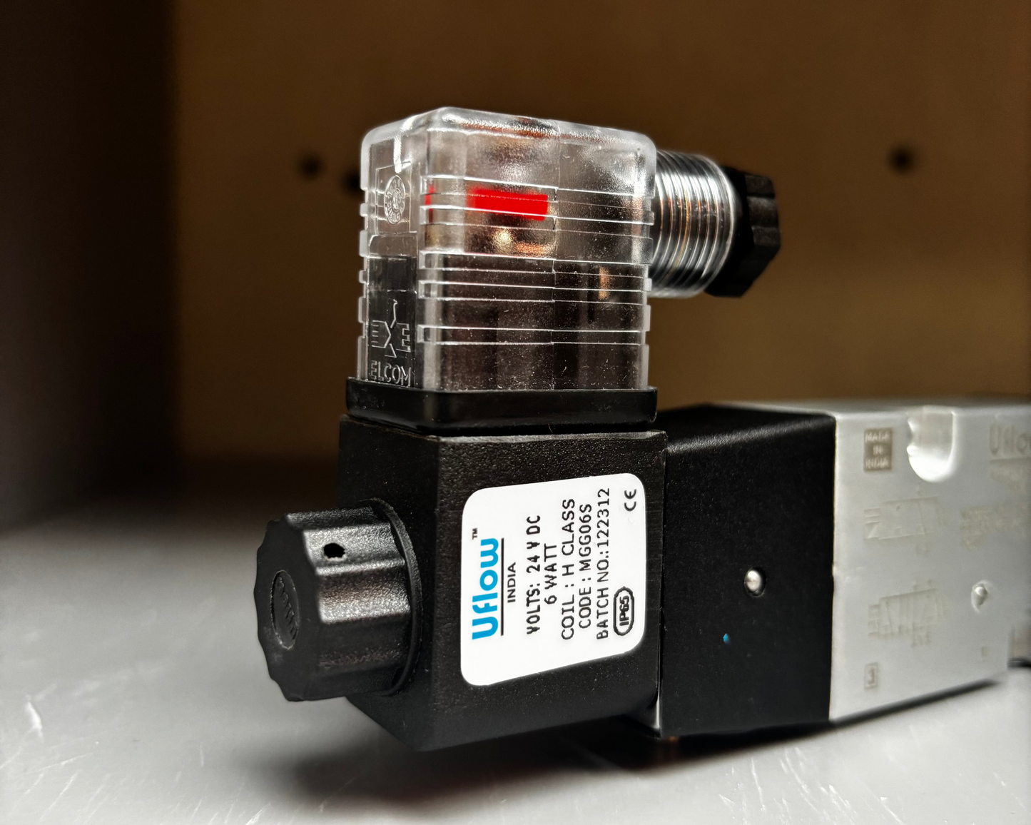 1/4" NAMUR Spool Type Aluminium Solenoid Valve – Nitrile Seal (2–10 Bar)