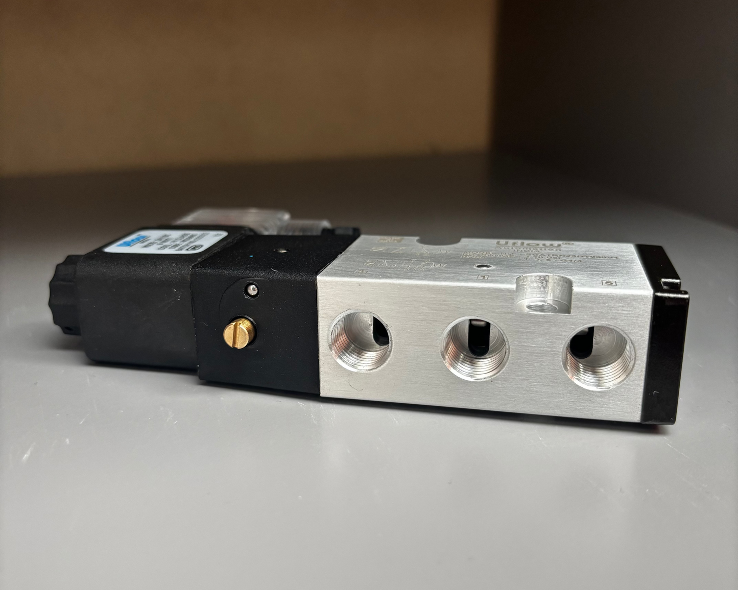 1/4" NAMUR Spool Type Aluminium Solenoid Valve – Nitrile Seal (2–10 Bar)