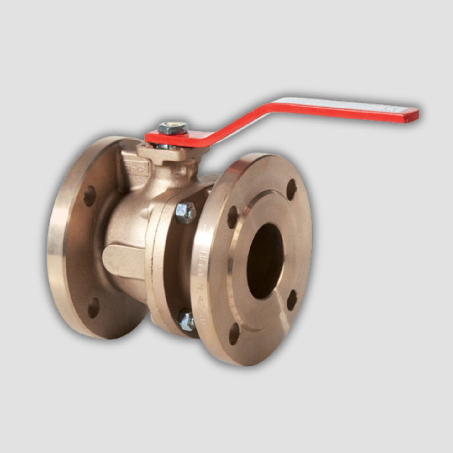 Premium Bronze Ball Valve – Flanged ANSI 150 – ISO 5211 Mount