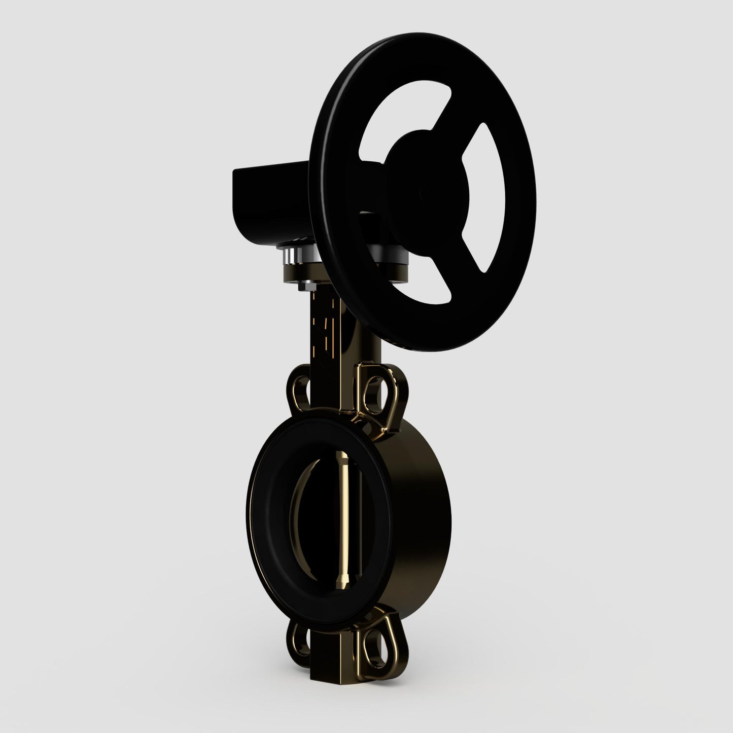 TTV B148 C9500 Aluminium Bronze Wafer Butterfly Valves - Gearbox Operated)