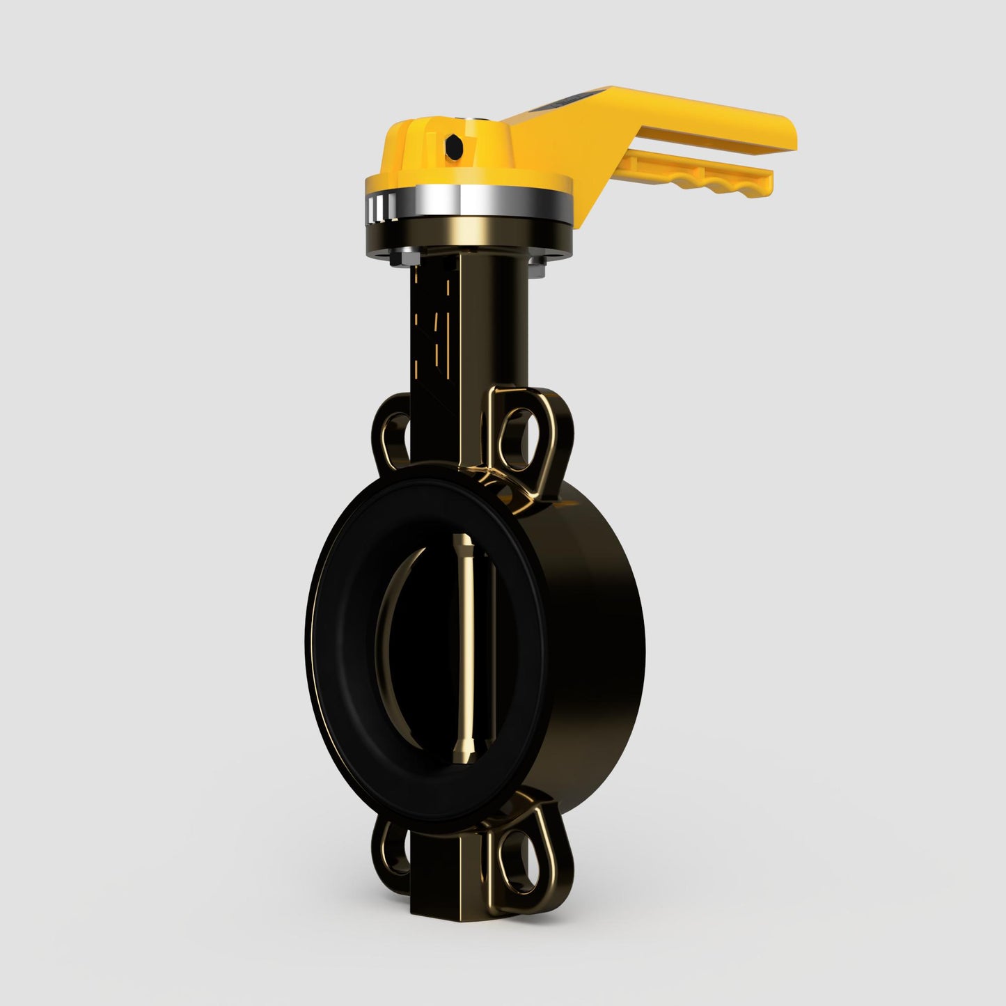 TTV B148 C9500 Aluminium Bronze Wafer Butterfly Valves - Lever Operated