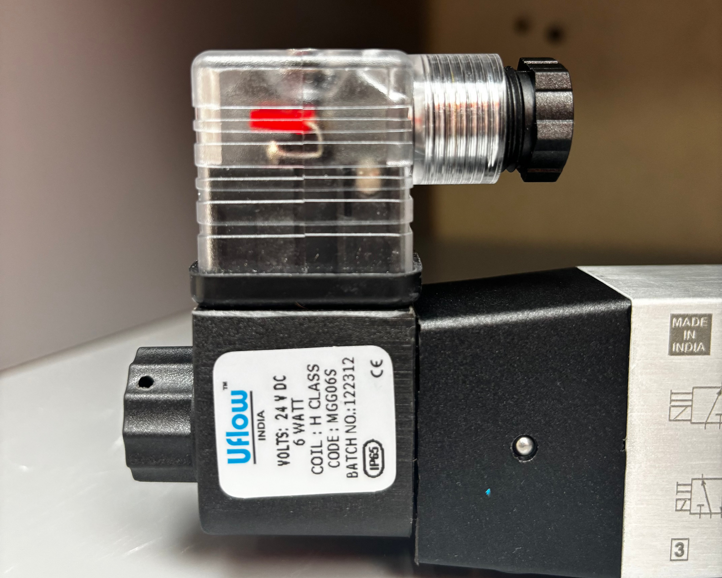 1/4" NAMUR Spool Type Aluminium Solenoid Valve – Nitrile Seal (2–10 Bar)