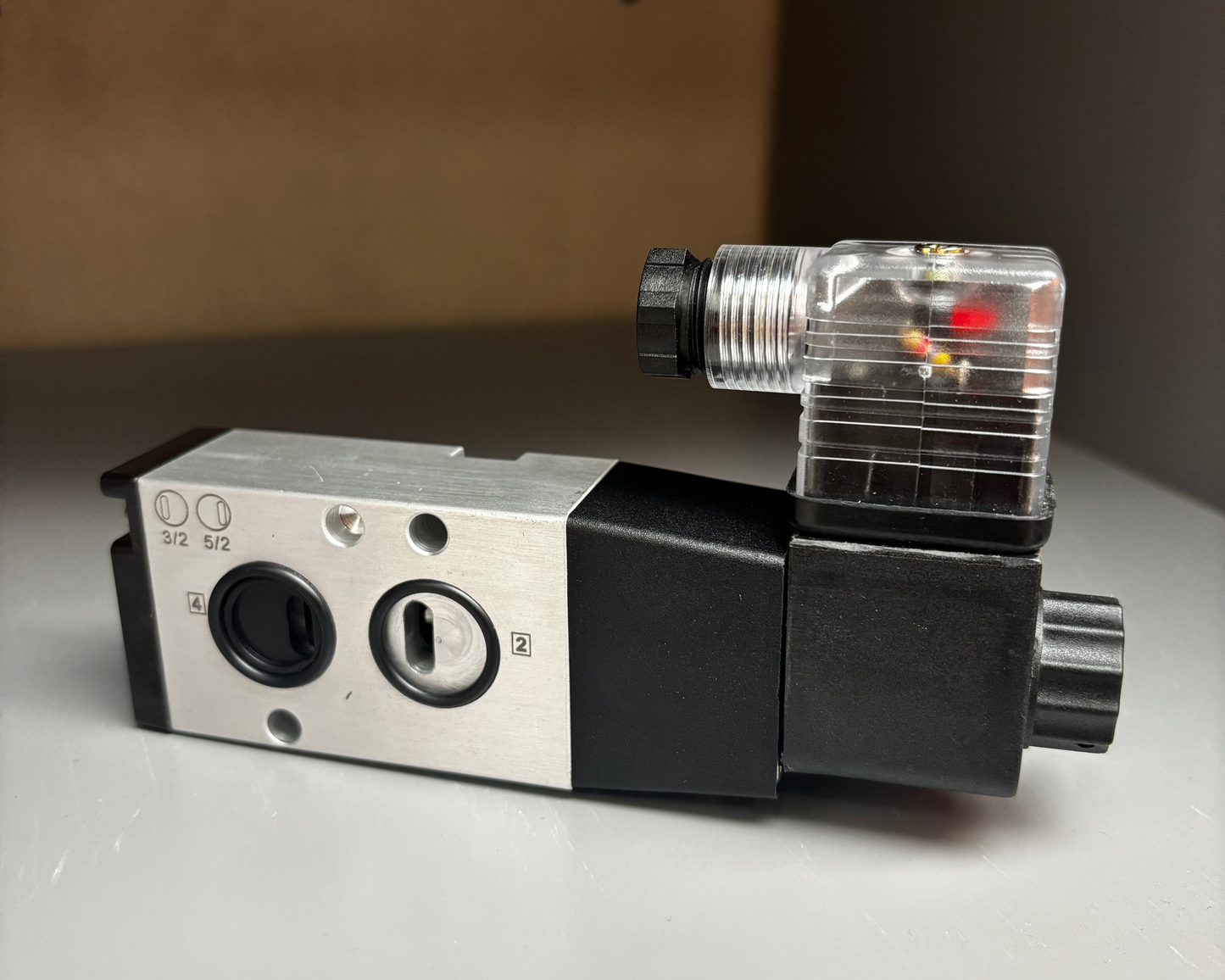 1/4" NAMUR Spool Type Aluminium Solenoid Valve – Nitrile Seal (2–10 Bar)