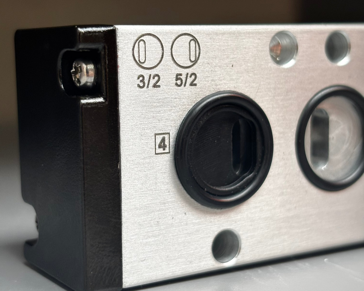 1/4" NAMUR Spool Type Aluminium Solenoid Valve – Nitrile Seal (2–10 Bar)