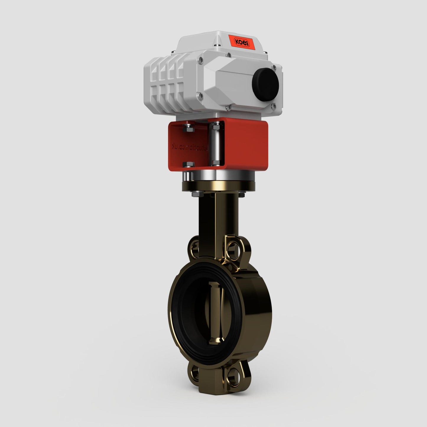 Koei Actuated TTV Aluminium Bronze Butterfly Valves (EPDM Seat)