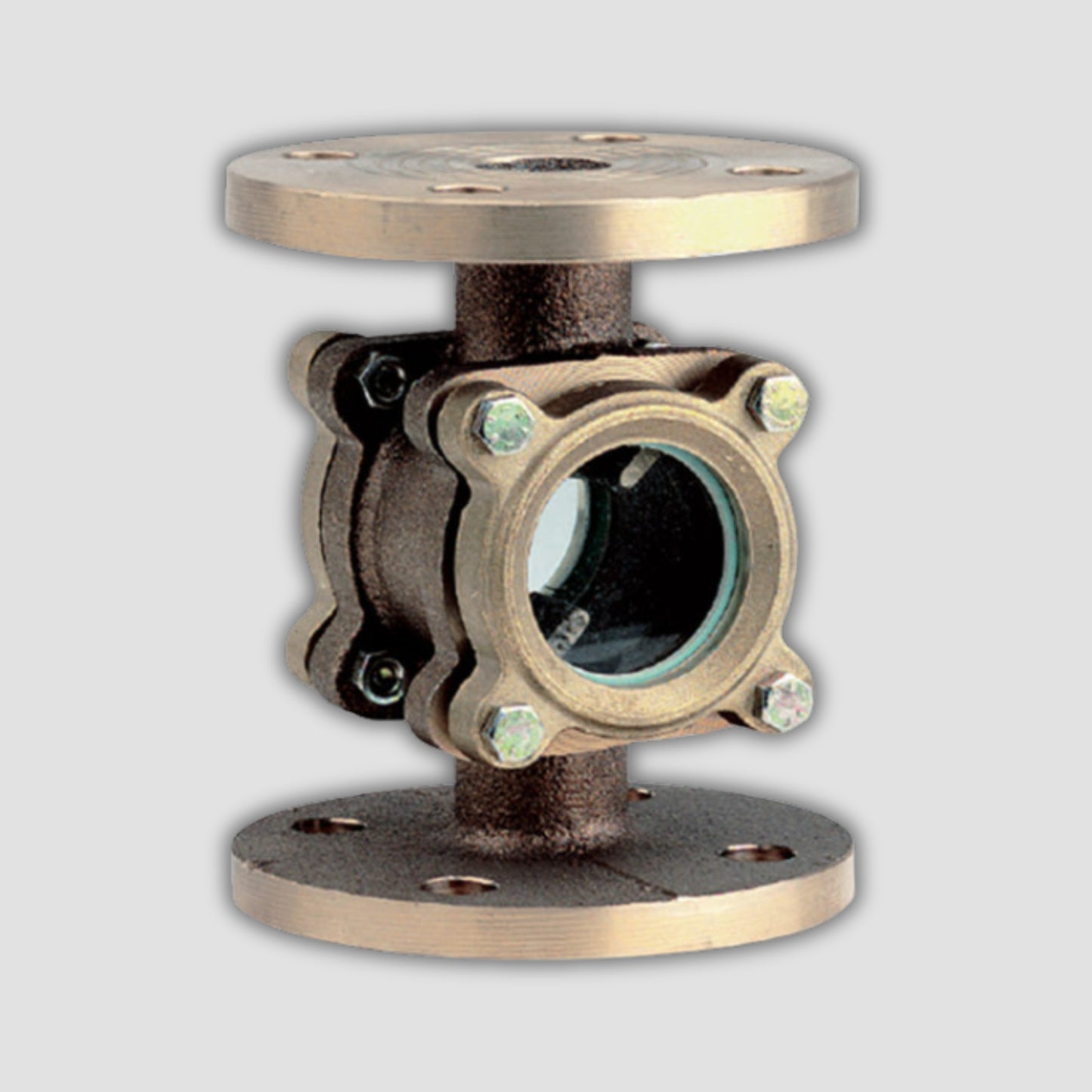 Premium Bronze Sight Glass – Flanged PN16